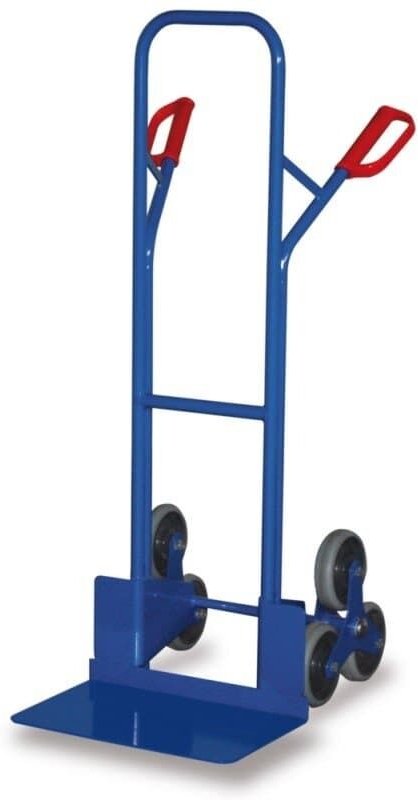 VARIOfit Treppenkarre 200kg Tragkraft mit 2 dreiarmigen Radsternen Maße 620x675x1310mm