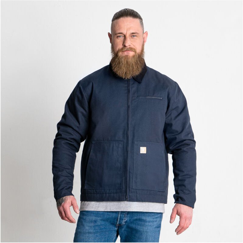 STIER Heavy Work Jacket Padded bci cotton XL Navy