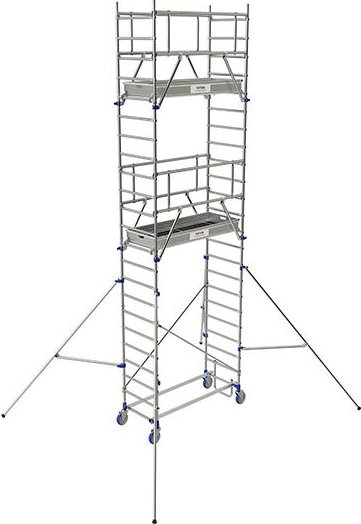 Geruest Experten - Rollgerüst 2 Bühne - Max. Arbeitshöhe 6.85m - 26403650