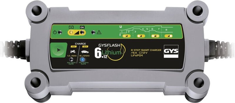 GYS - flash 6.12 029729 Automatikladegerät 12 v 6 a