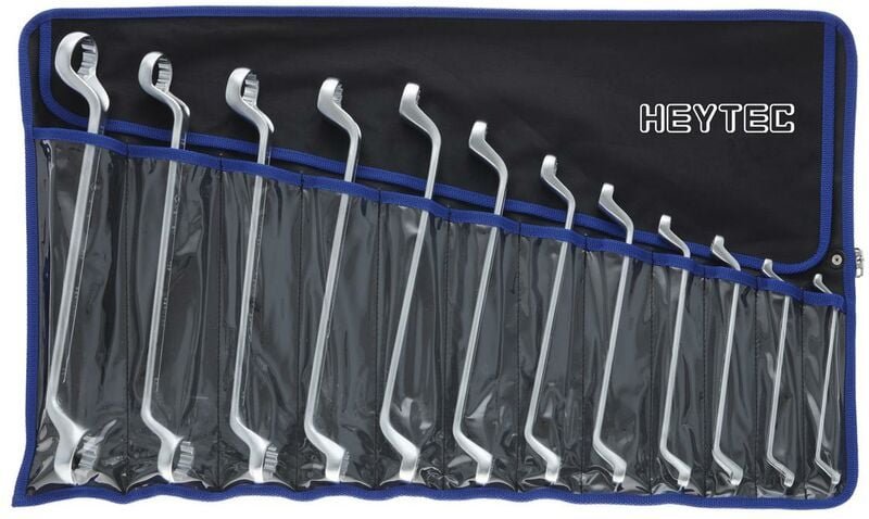 R-50805-12-M Doppelringschlüssel, tief gekröpft