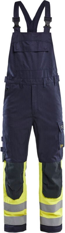 Multinorm Arbeits-Overall inhärent 2888 - Marine/Neongelb 54