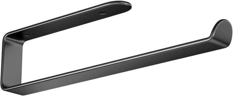 UlisemBlack Wand-Sopalin-Halter, 295 mm, selbstklebend oder bohrbar, für alle Wände, Papierhandtuchhalter, Aluminium-Sop...