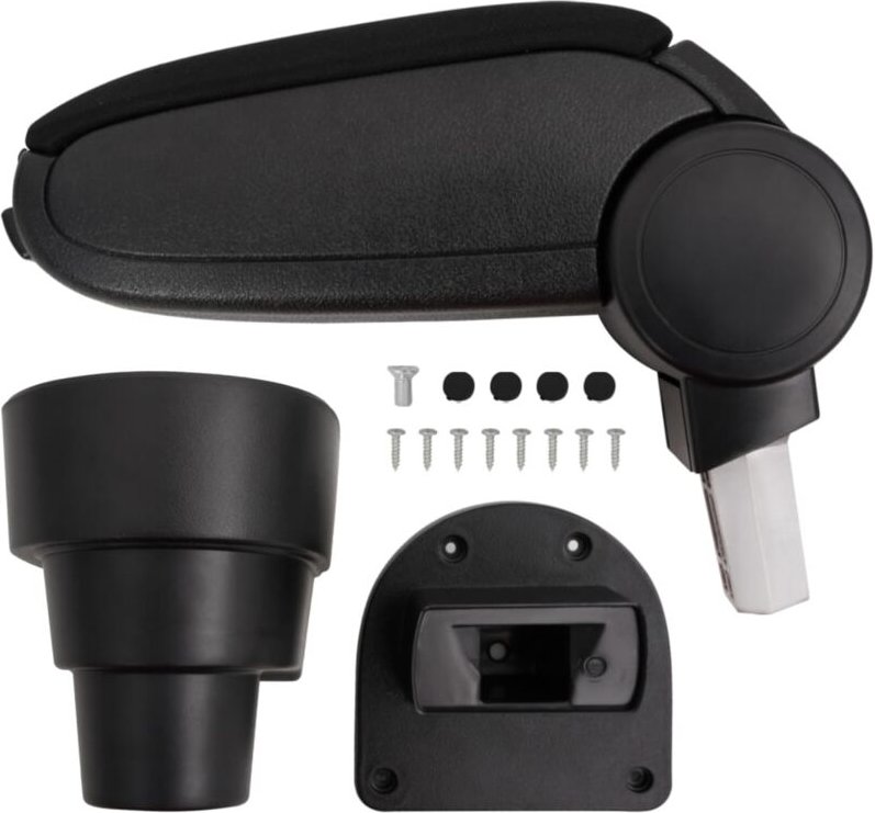 Auto-Armlehne Schwarz 15,5x32x(41-54) cm abs vidaXL