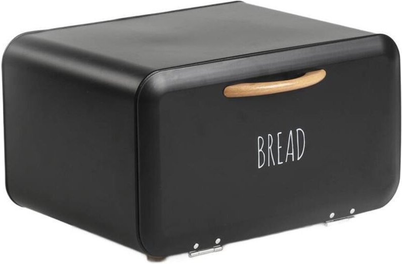 Brotkasten BIEN rechteckig schwarz 33x24x19 cm 703836