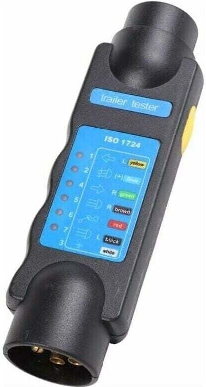 7-poliger Anhängertester, 7-poliger Autoanhängertester, 12-V-Anhängertester, 7-polige Diagnosewerkzeuge für die Verkabel...