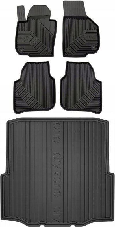 Thumbnail - SET 77 Fußmatten und Fußmatten Skoda Superb 2 Limousine 2008-2015