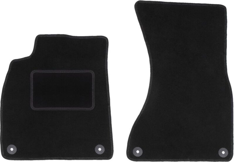 Vordere Matten schwarz für: Audi A6 C7 Limousine, Kombi, Avant (2011-2017)