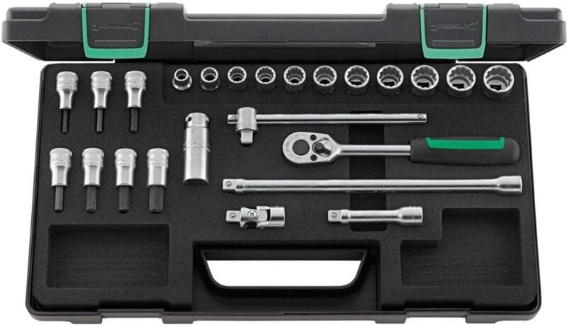 Steckschl.-Grt. 3/8' 24tlg. 45/49/19/5 kn - Stahlwille