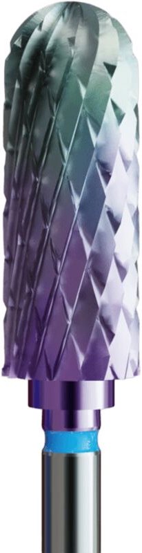 Hartmetallfräser für Hybrid, Gel und Acryl mit Chamäleonbeschichtung - Standardrolle