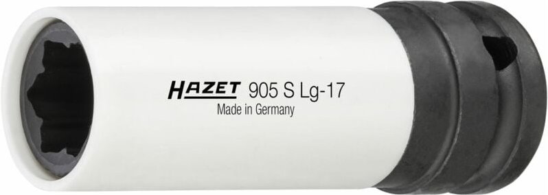 Schlag-, Maschinenschrauber Steckschlüsseleinsatz ∙ Hybrid-Sonderprofil 905SLG-17 ∙ 1/2 Zoll (12,5 mm) Vierkant hohl ∙ R...