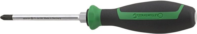 Stahlwille 4632SK PH 2 Kreuzschlitzschraubendreher Drall+, mit Schlagkappe