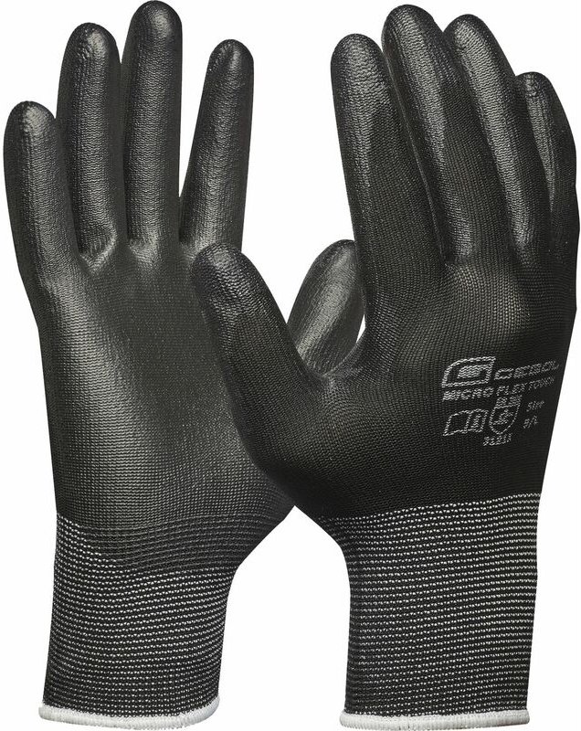 Schutzhandschuh Micro Flex Touch Arbeitshandschuh Größe 11 12 Paar - Gebol