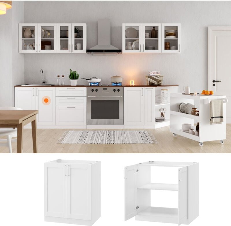 A – Zweitüriger Unterschrank