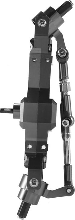 Tlily - für 1/16 B16 B36 6WD Ersetzen Upgrade Vorne / Hinten BrüCke Achs Teil Set rc Auto Teile Aluminium Legierung Lang...