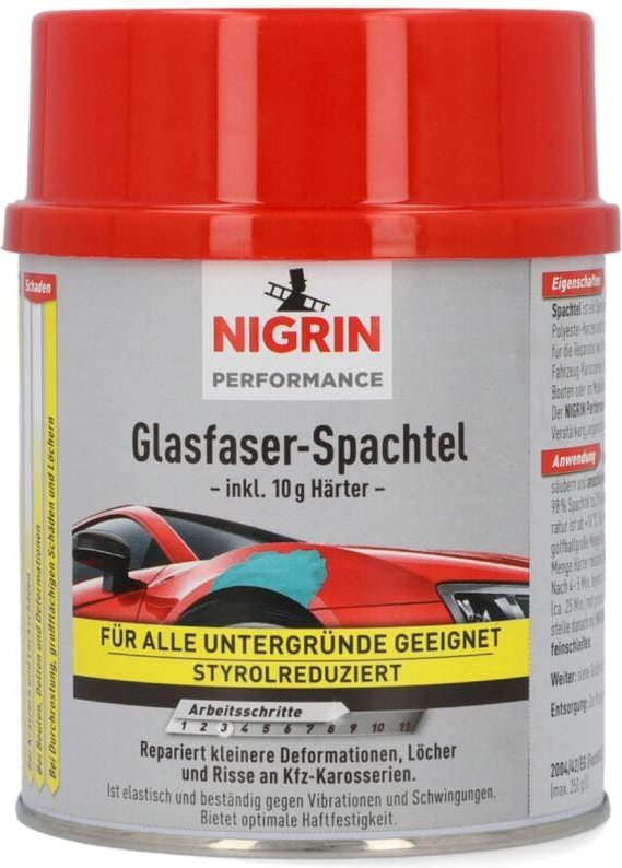 Performance 72114 Glasfaser-Spachtel 500 g - Nigrin