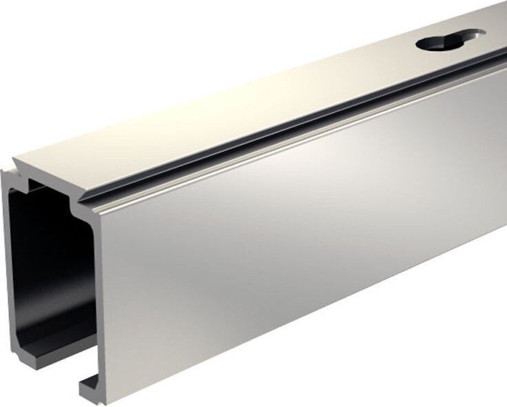 Laufschiene Aluminium 295 cm für Schiebetürbeschlag slid'up 1000, für Schiebetüren, Holztüren