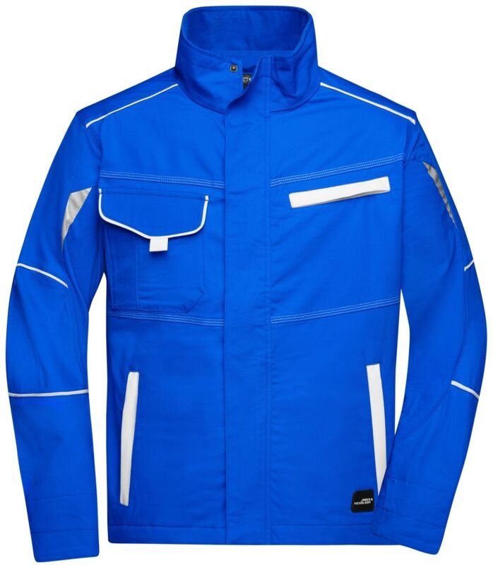 James&nicholson - Funktionelle Jacke JN849 Gr. xl royal/white