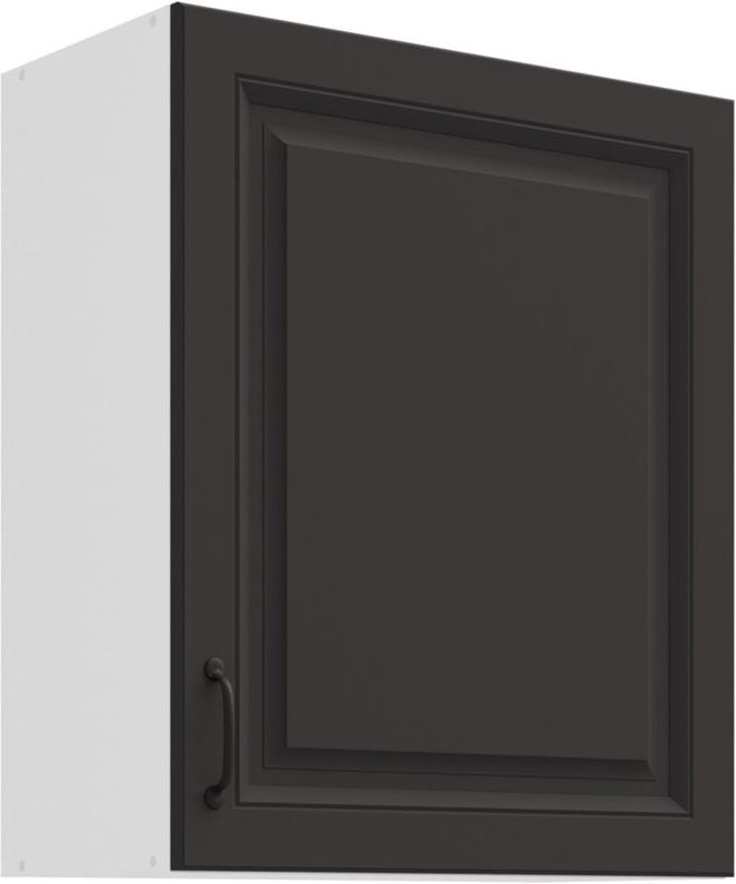 Hängeschrank 60 cm Stilo Grau Küchenzeile Küchenblock Küche Landhaus Einbauküche