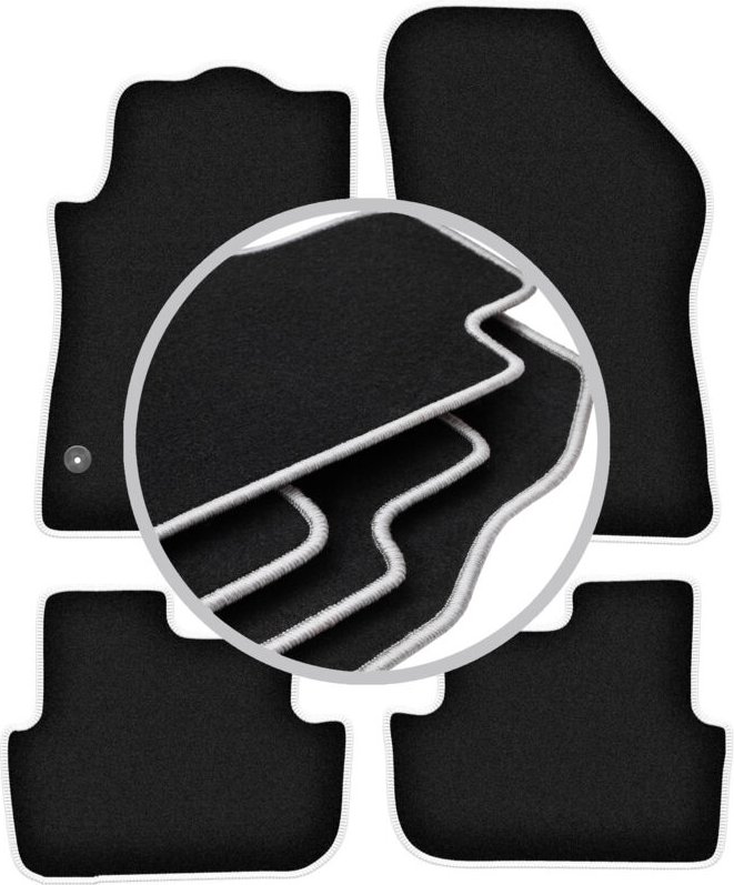 Thumbnail - CARLUX-SILVER Autofußmatten für: Peugeot 308 CC Cabrio (2007-2013)