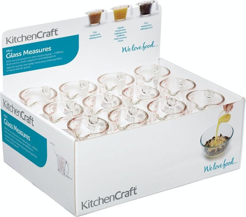 1 Stück Kitchencraft Mini-Meßbecher 50 ml