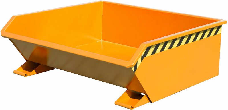 Bauer Mini-Kippbehälter MGU 460, lackiert, Gelborange