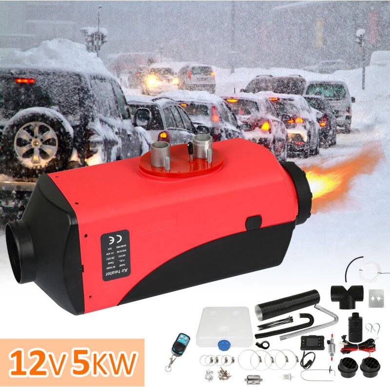 5KW 12V Diesel Standheizung Auto Heizung Luftheizung Air Heater lcd pkw lkw für Wohnmobile Trucks BooteSilencer Trailer ...