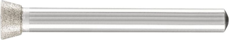 PFERD TOOLS Dia.-Schleifst. Topf Ø10x30° SchaftØ6 mm D126 (mit.) zum Schleifen von Planflächen/Absätzen