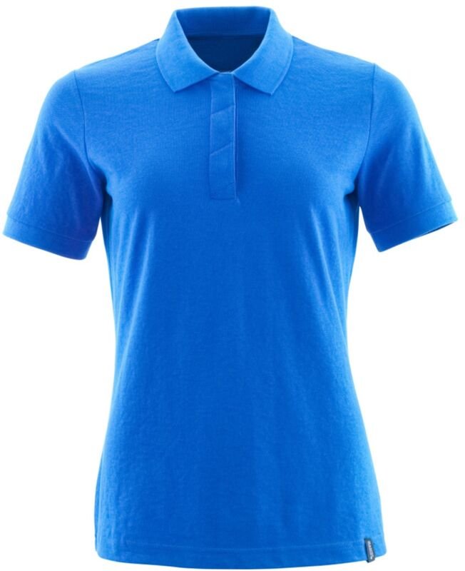 Polo-Shirt crossover Damen 20193 Gr. s azurblau - Mascot