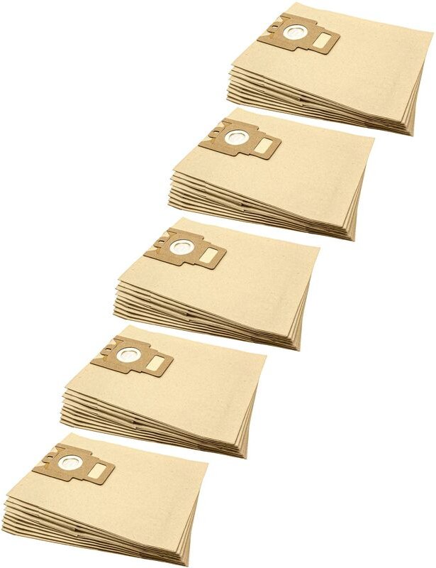 50x Staubsaugerbeutel kompatibel mit Lloyds 865/818 Staubsauger - Papier, 28,5cm x 22cm, Sandfarben - Vhbw