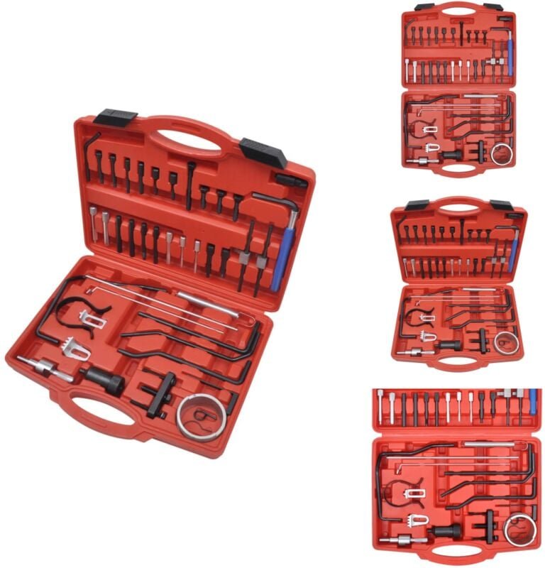 Diesel- & Benzinmotor Zahnriemen-Werkzeug für Citroën & Peugeot - Zahnriemenwechsel - Motorreparatur - Werkstattbedarf -...