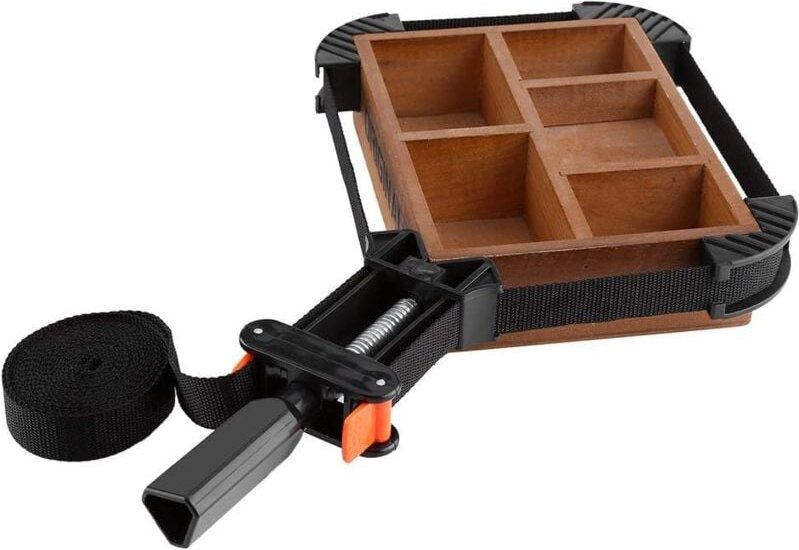 CSPARKV Eck-Schraubstock, multifunktional, verstellbare Klemme, Hornrahmen, rechteckig, quadratisch, Zimmermannswerkzeug...