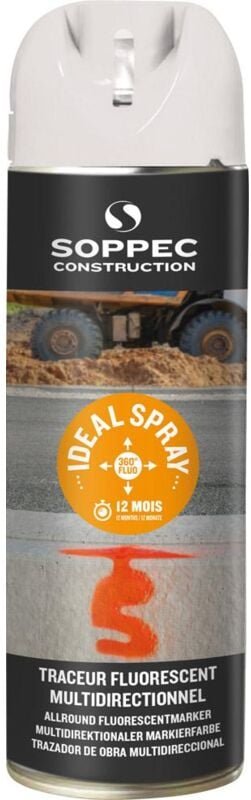 Markierungsspray ideal neonrot 500ml Spraydose