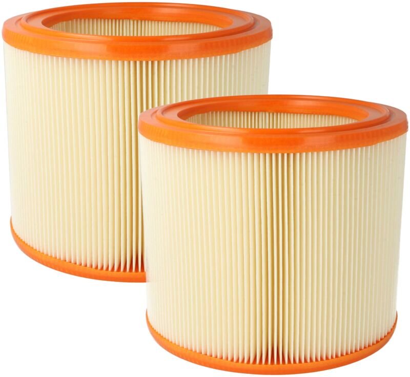 2x Lamellenfilter kompatibel mit WAP-Alto sq 650-1M, sq 650-3M, sq 690-3M/B1, sq 691-9M/B1 Handstaubsauger - Vhbw