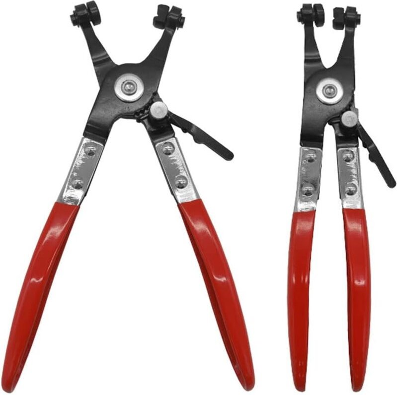 Schlauchklemmenzange - 2-teilig - Werkzeug zum Entfernen von Kfz-Schläuchen - Installation und Reparatur von Schläuchen