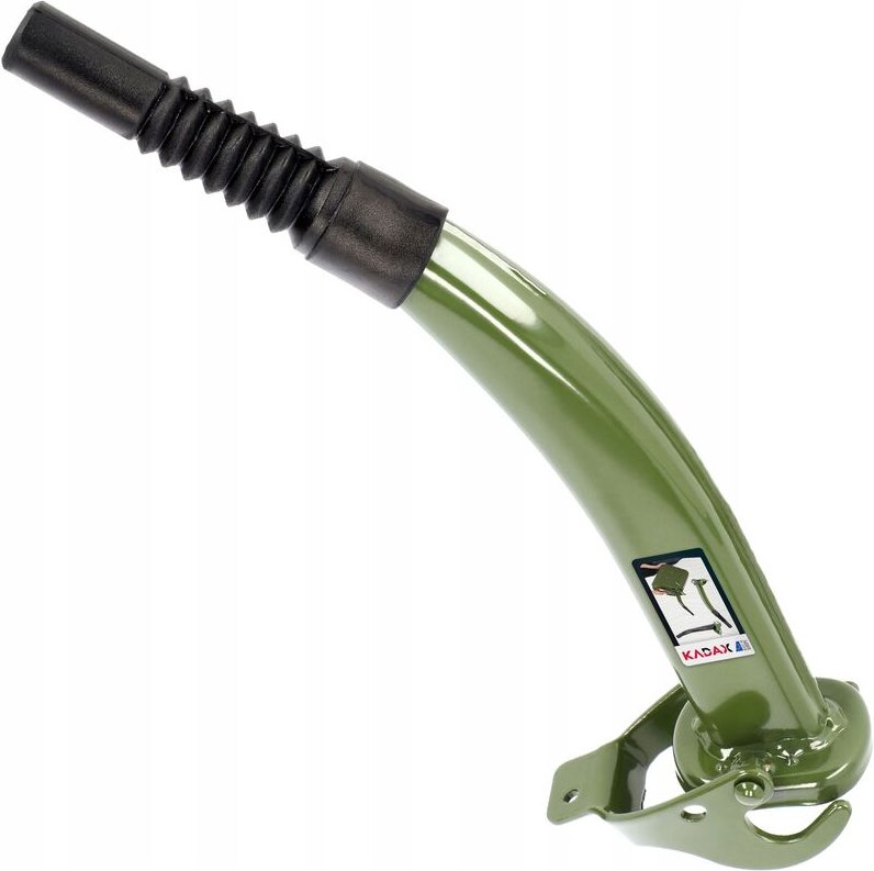 KADAX Ausgießer für Kanister, Auslaufrohr, Trichter für Benzinkanister, Stahl