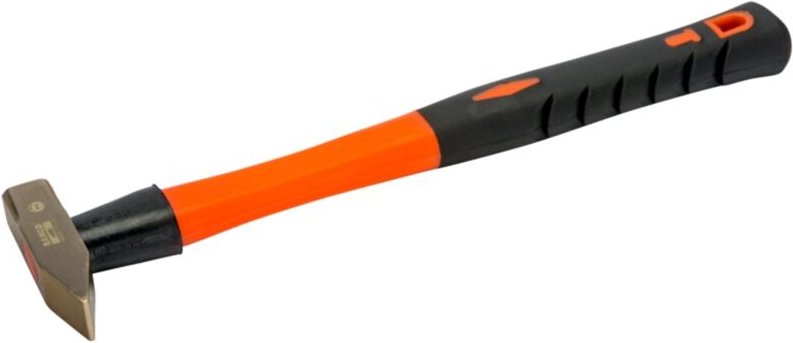 Bahco Schlosserhammer mit Aluminiumbronze-Kopf und Fiberglas-Griff, funkenfrei, 300 g