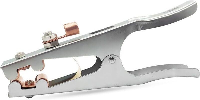 Erdungsklemme, Schweißklemme, 1 Schweißerdungsklemme, aus Eisen + Messing, robust und langlebig, professionelle Schweißa...