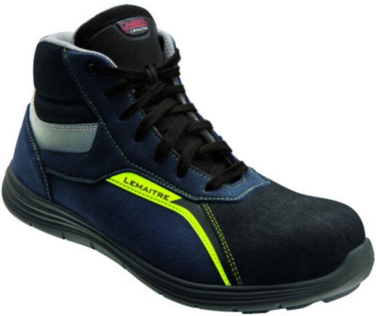 Thumbnail - Hochsichere Sicherheitsschuhe FABIO S3 SRC Schwarz/Navy 49