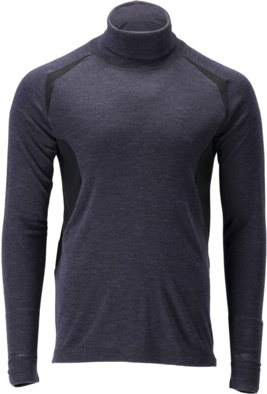 Funktionsunterhemd, Rollkragen, Wolle Unterhemd Multisafe Gr. 4XL, schwarzblau - Mascot