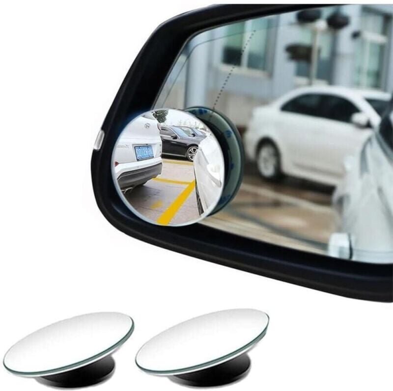 Toter-Winkel-Spiegel, Auto-Toter-Winkel-Spiegel, 360°-Drehung, einstellbare Neigung, für Universalauto, SUV, Lieferwagen...