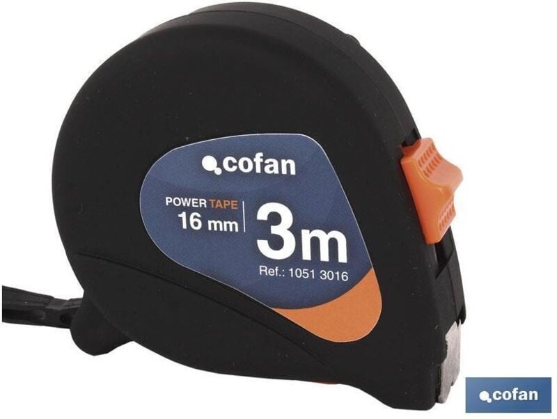 Rutschfestes Maßband, 25 mm x 8 m