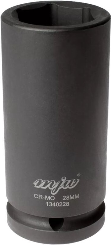 MJW Kraft-Stecknuss 3/4"" 6-kant lang 28 mm