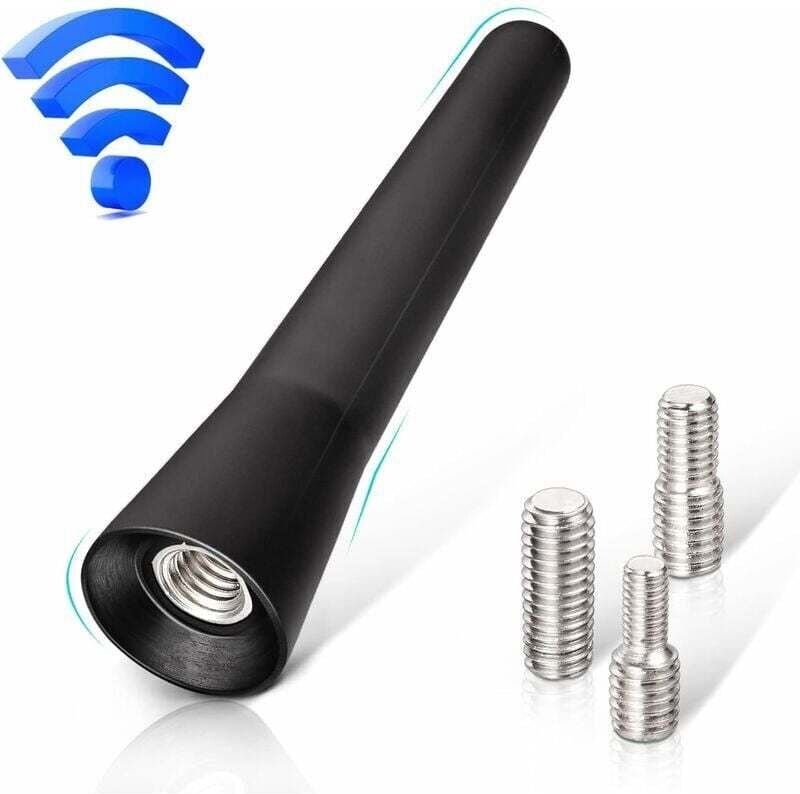 Thumbnail - Autoantenne FM DAB Autoradioantenne 6,5 cm Mini-Kurzautoantenne mit leistungsstarker FM/AM/DAB-Empfangsfunktion, DEBUNS