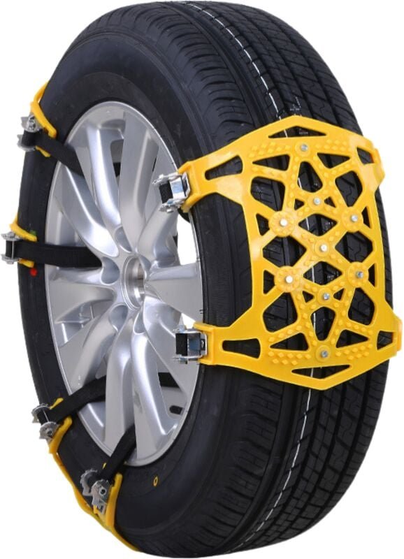 Stück Auto-Schneeketten, universelle Auto-Schneeketten, Winterverdickte Universal-Auto-Schneeketten, geeignet für die me...