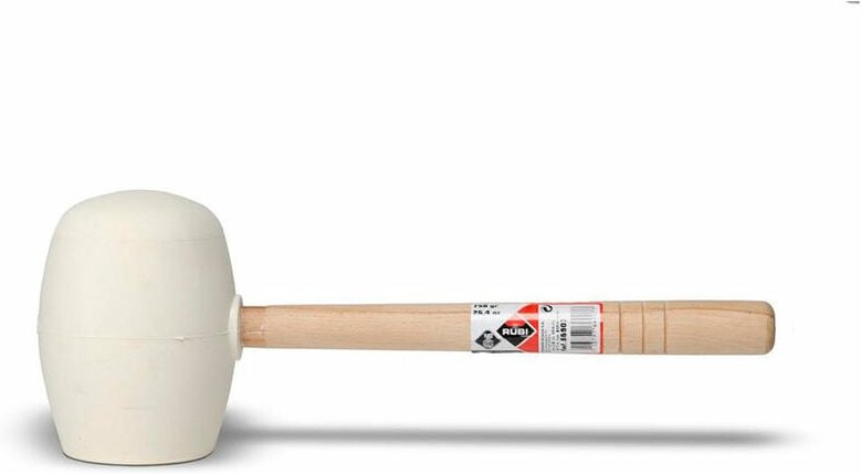Weißer Gummihammer, 750g Rubi n 66907
