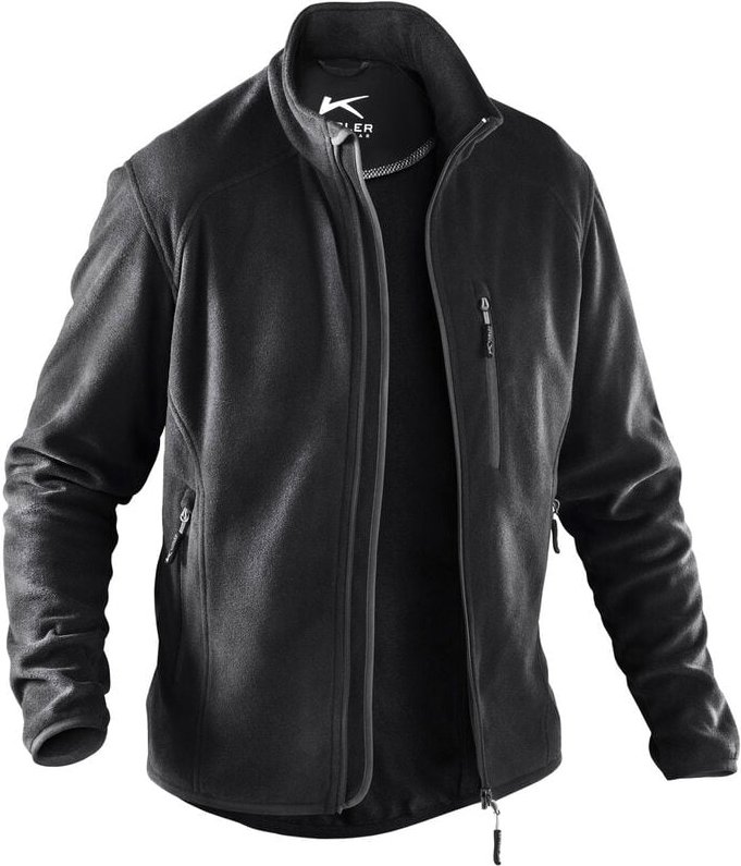 Kübler Workwear - Kübler Fleecejacke Schwarz 3XL