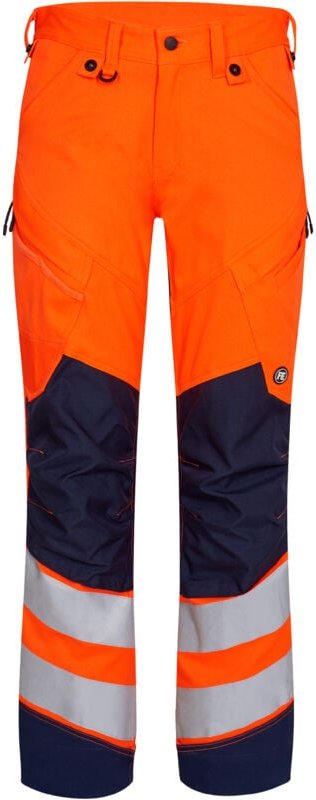 ENGEL Warnschutz Bundhose Safety Herren 2544-314 Gr. 30 orange/blue ink