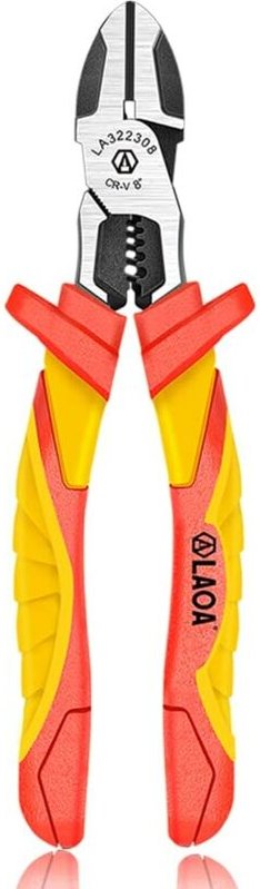 Diagonale Spitzzange, Seitenschneider, 1000 v VDE-isolierte Elektrikerzange, 8 Zoll Dolaso