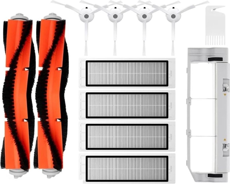Thumbnail - Für Xiaomi Mi Roboter-Staubsauger 1. Generation/2/1S, SDJQR01RR SDJQR02RR Roborock E4 E5 S4 Max Hauptseitenbürstenfilter